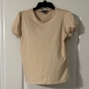 J. Crew Beige Short Sleeve Tee